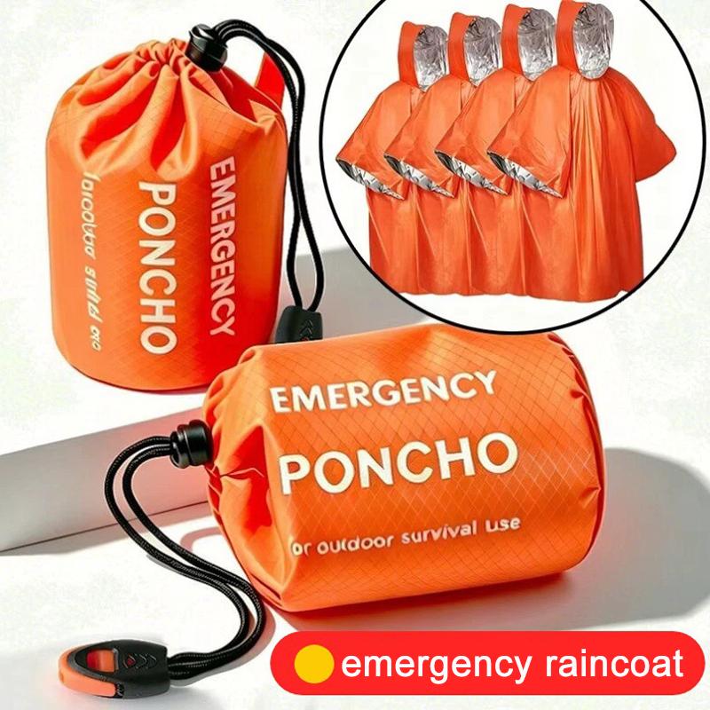 Portable Emergency Rain Poncho - Emergency Poncho Rain ulasan dan harga