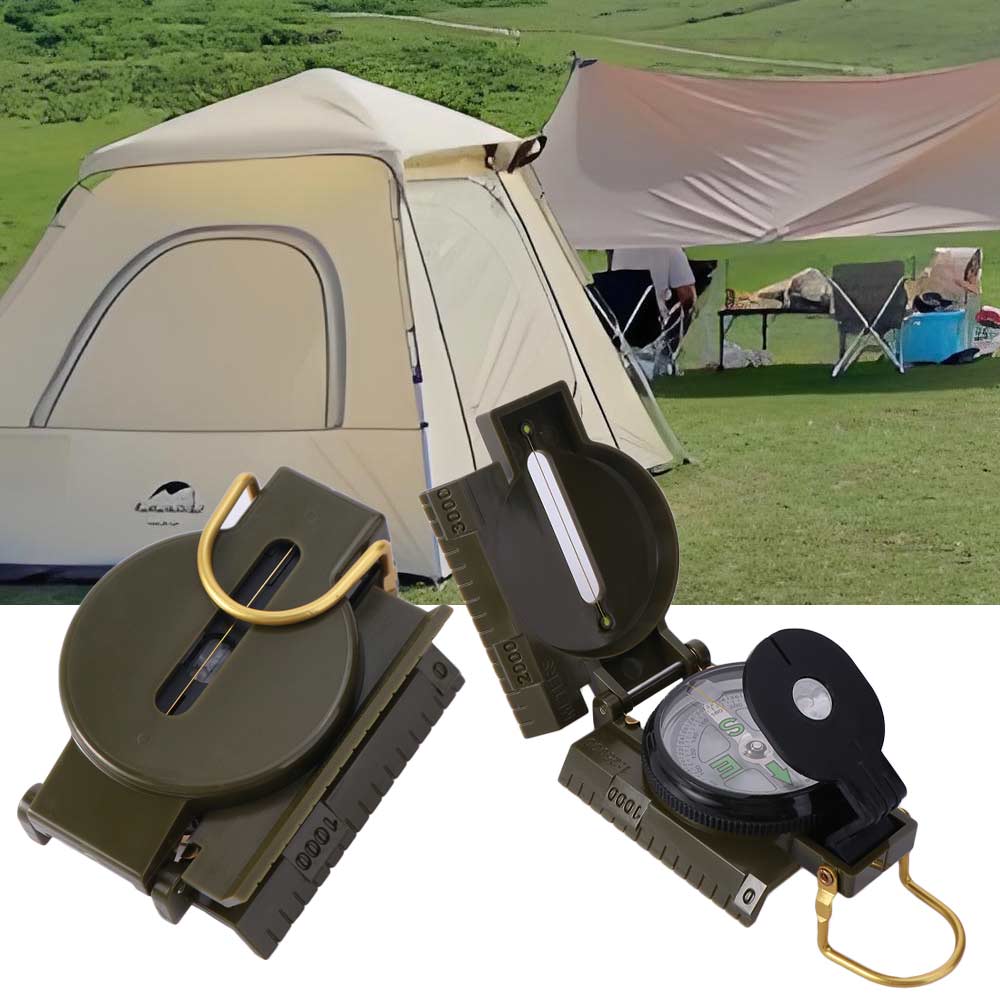 Waterproof Professional Compas - Compass Lensatic ulasan dan harga