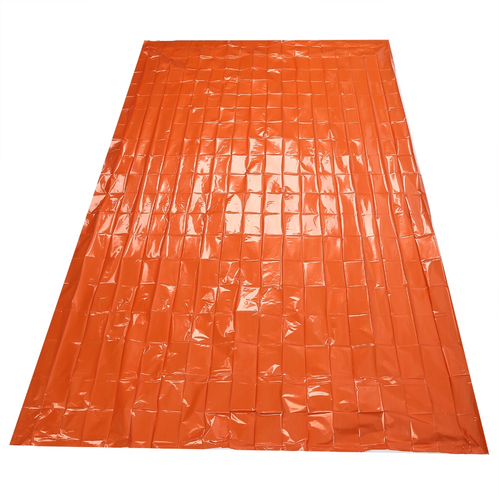 Durable PE Emergency Blanket R - Survival Blanket Reflective ulasan dan harga