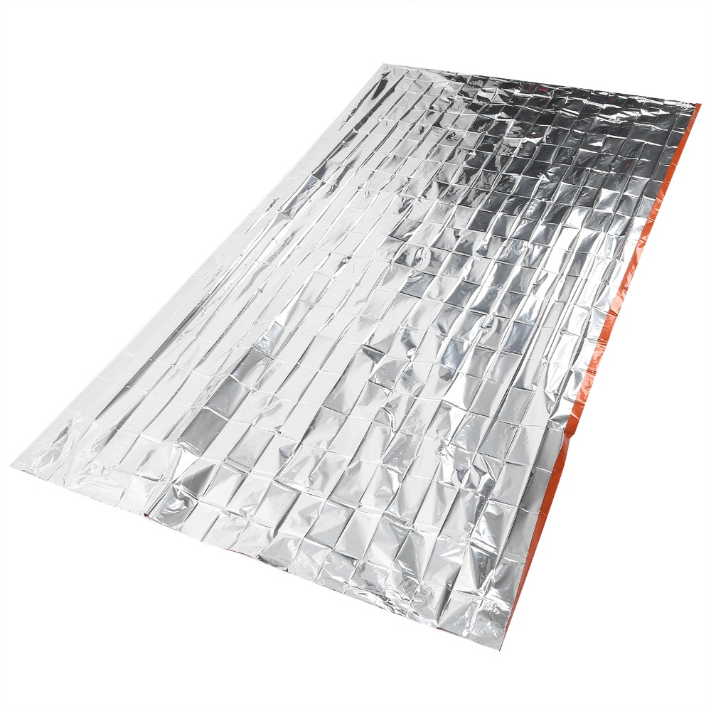 Durable PE Emergency Blanket R - Survival Blanket Reflective ulasan dan harga
