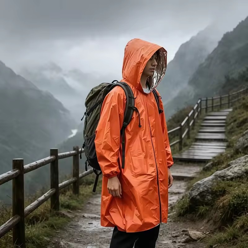 Emergency Survival Rain Hot Po - Survival Blanket Reflective ulasan dan harga