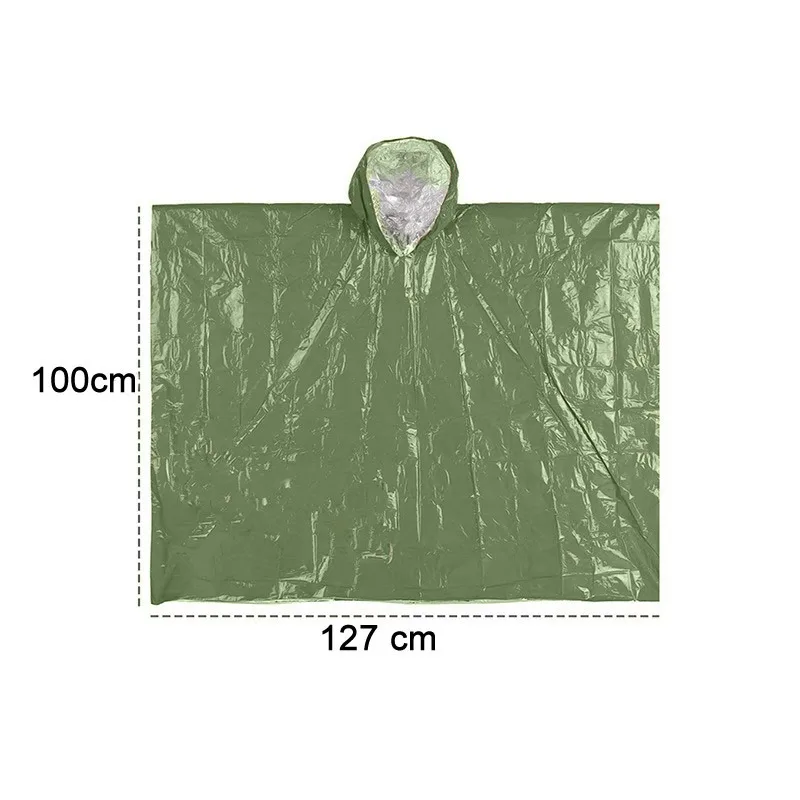Emergency Survival Rain Hot Po - Survival Blanket Reflective ulasan dan harga