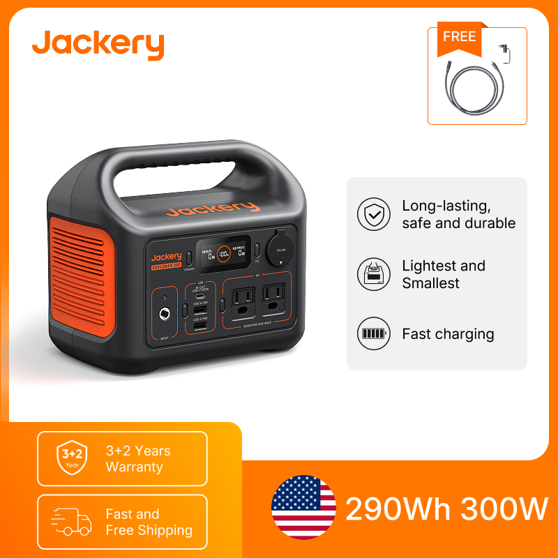 Jackery Portable Power Station - Solar Emergency Charger ulasan dan harga