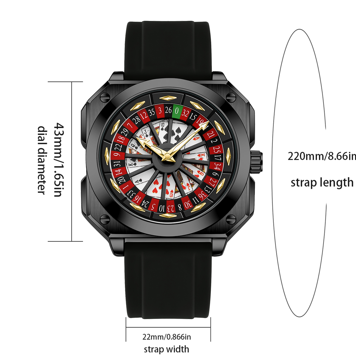 VA VA VOOM Brand Quartz Moveme - Compass Lensatic ulasan dan harga